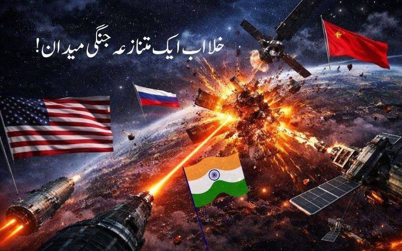 جدید جنگ کا بہت زیادہ انحصار خلائی نظام پر ہے